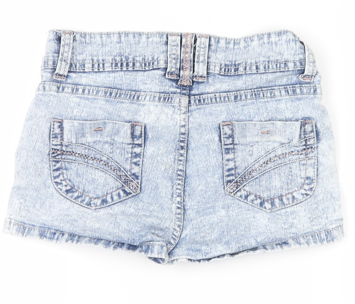 denim co Womens Blue  Denim Hot Pants Shorts Size 8