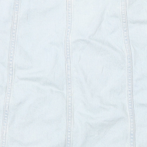 Indigo Womens Blue  Denim Cargo Skirt Size 12