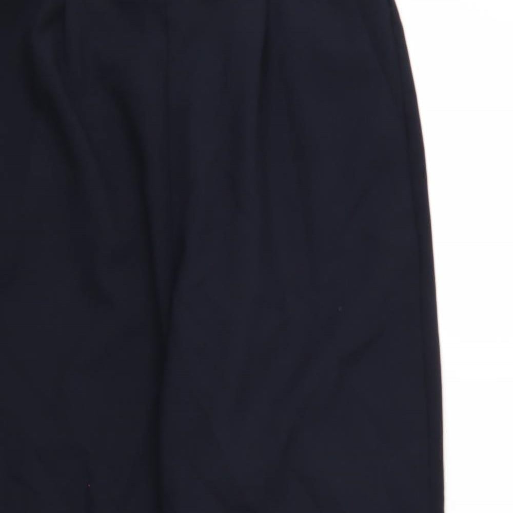 Classic  Womens Blue  Rayon Trousers  Size 20 L26 in