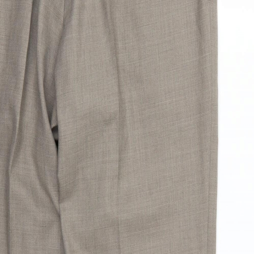 Marks and Spencer Mens Grey  Rayon Trousers   L29 in