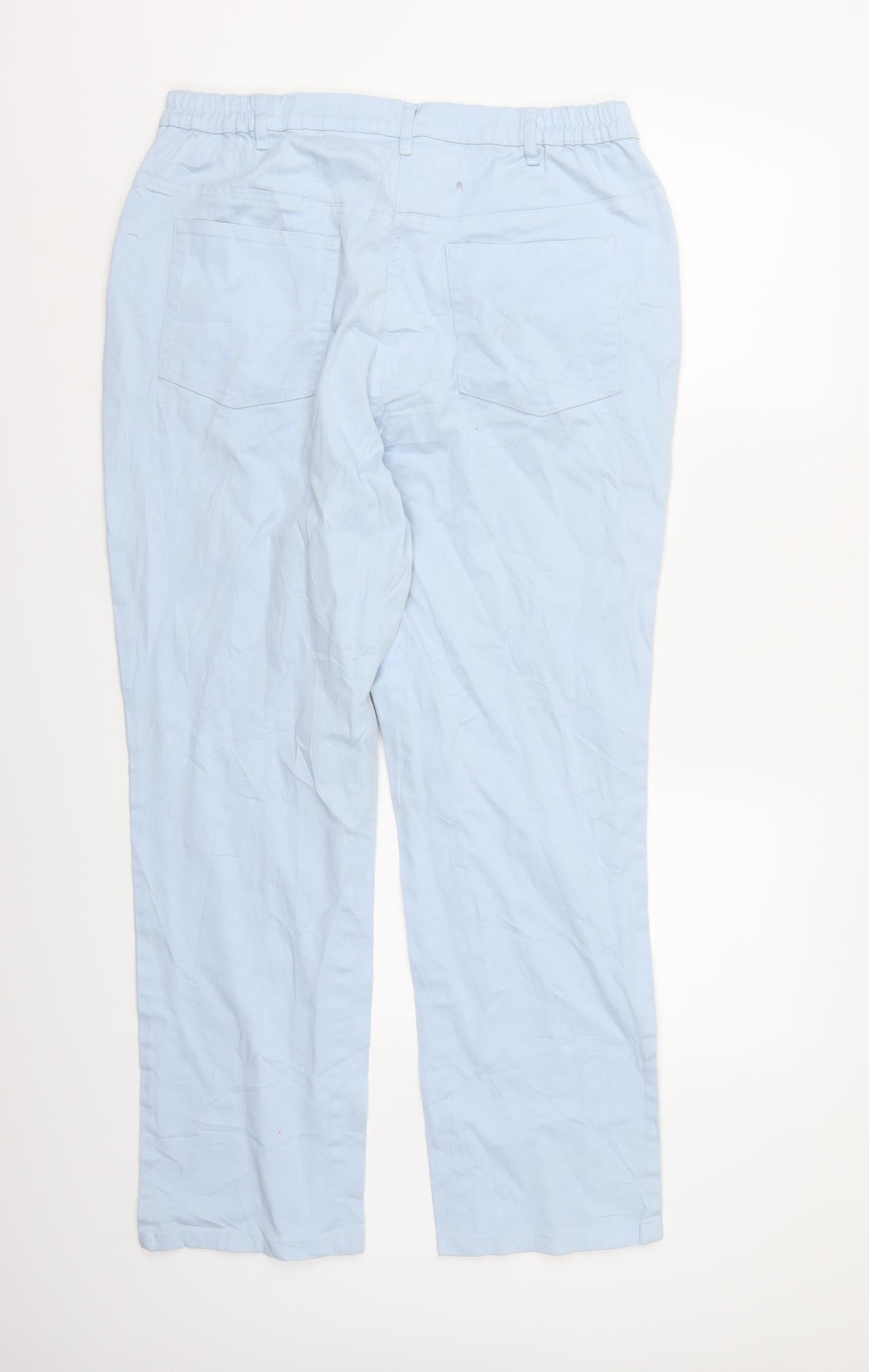 Damart Womens Blue  Denim Straight Jeans Size 20 L28 in