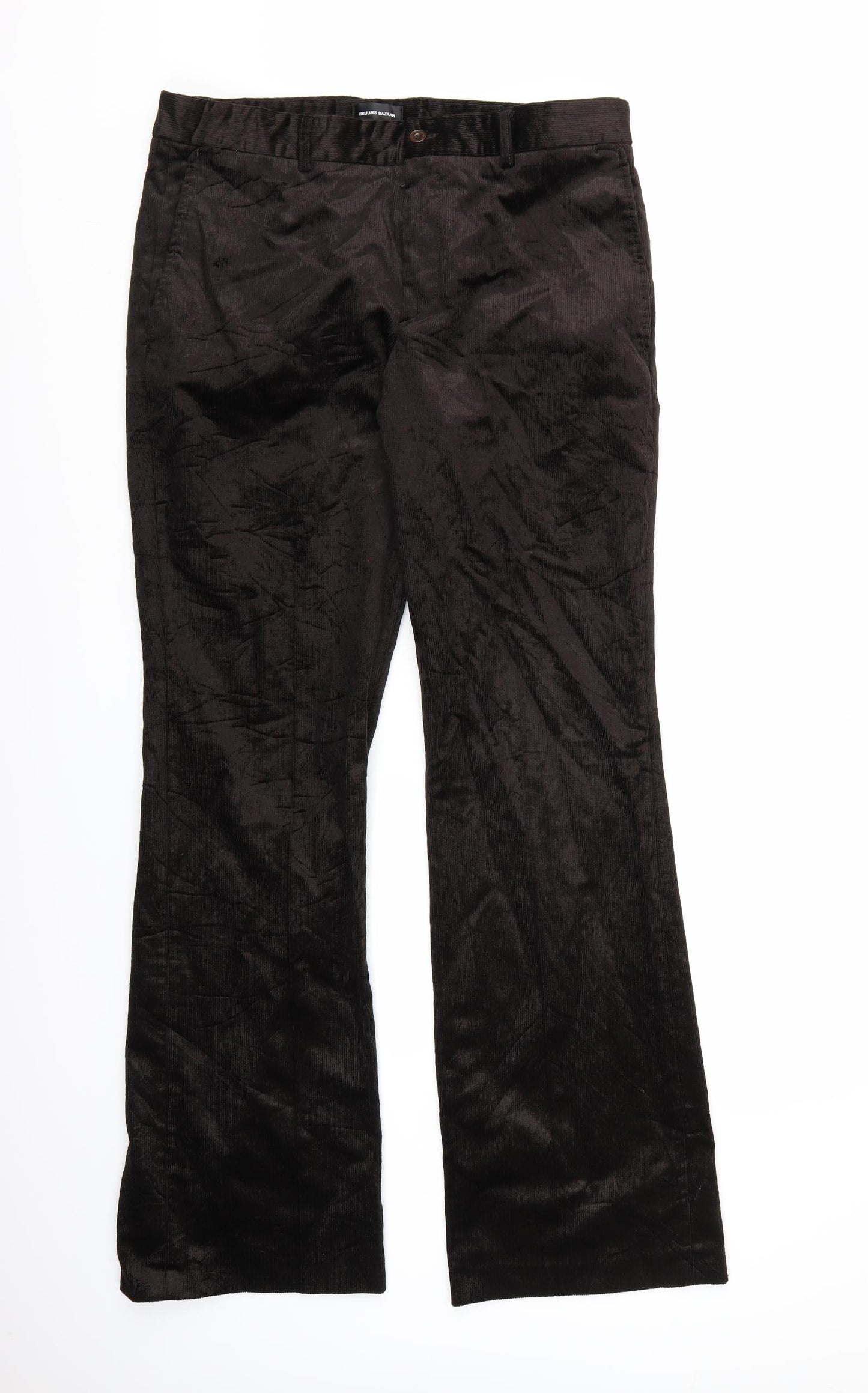 Bruuns Bazaar Womens Brown  Corduroy Trousers   L32 in