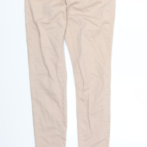 Waredenim Womens Pink  Denim Skinny Jeans Size 12 L28 in