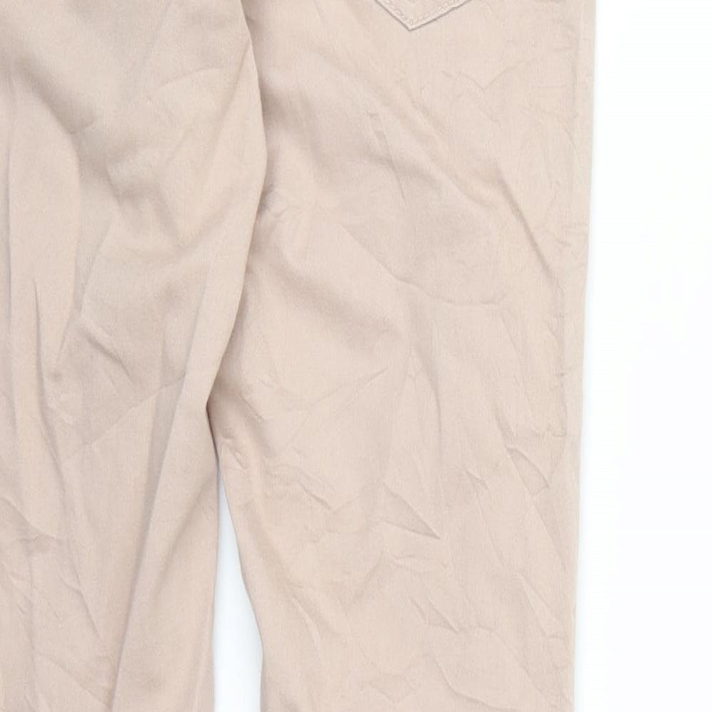 Waredenim Womens Pink  Denim Skinny Jeans Size 12 L28 in