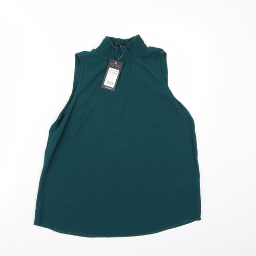 New Look Womens Green   Basic Blouse Size 8
