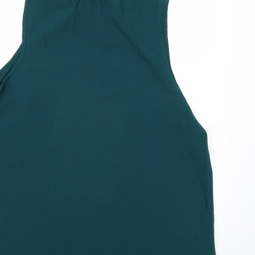 New Look Womens Green   Basic Blouse Size 8