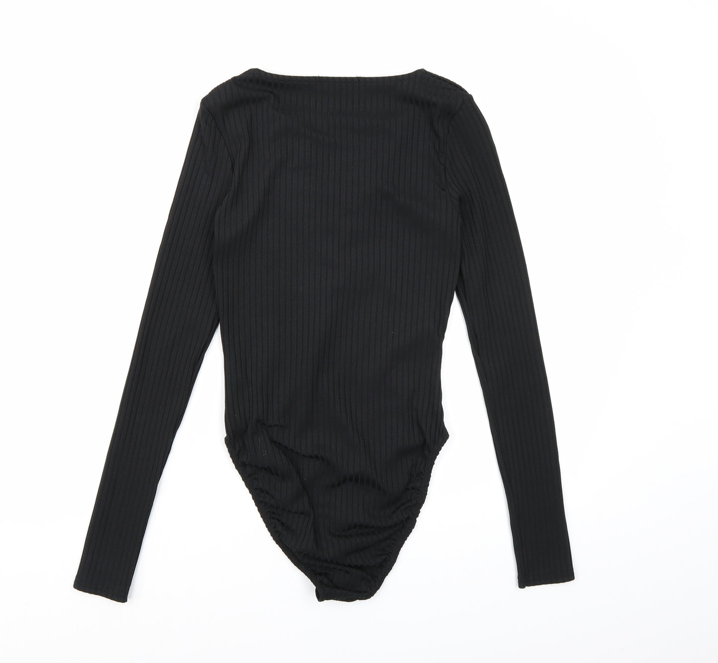 Missguided Womens Black   Bodysuit One-Piece Size 8