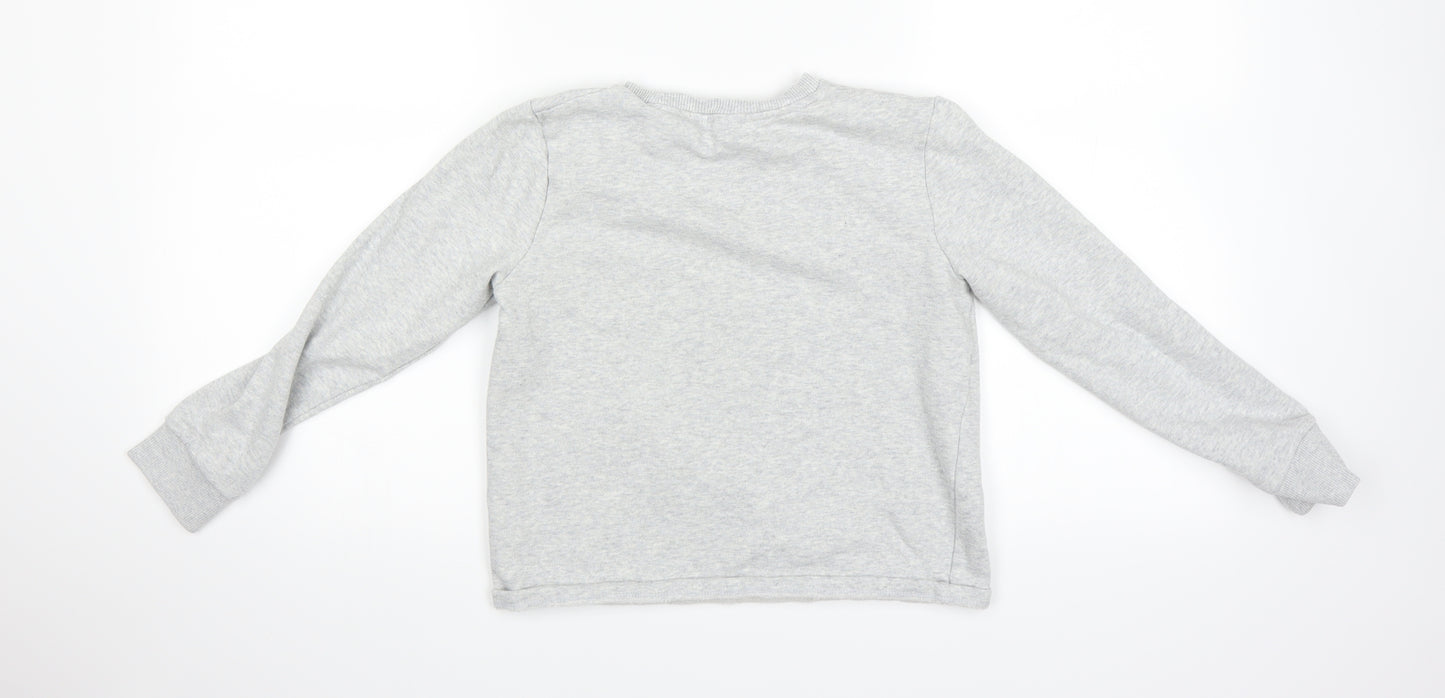 TU  Girls Grey   Pullover Sweatshirt Size 10 Years