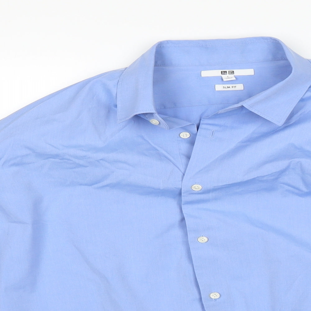 Uniqlo Mens Blue    Button-Up Size S