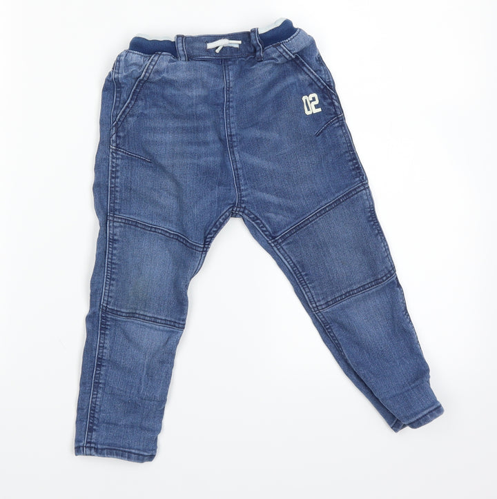 H&M Boys Blue Straight Jeans Size 2 Years