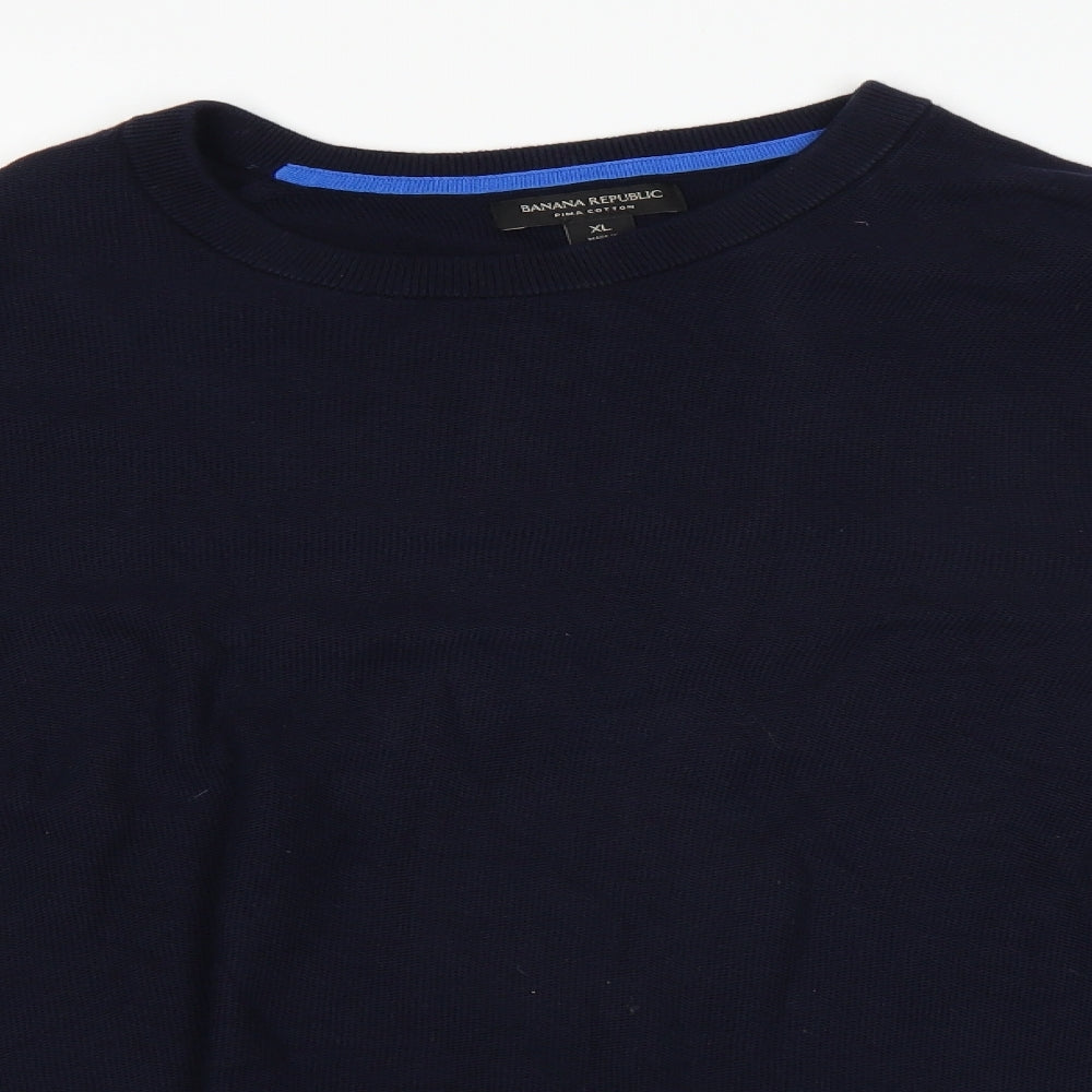 Banana Republic Mens Blue   Pullover Jumper Size XL