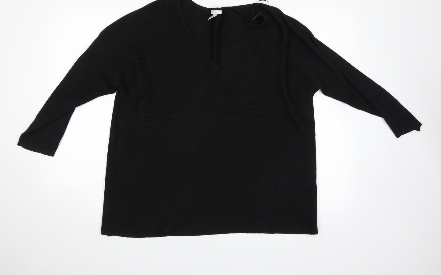 H&M Womens Black   Pullover Jumper Size M