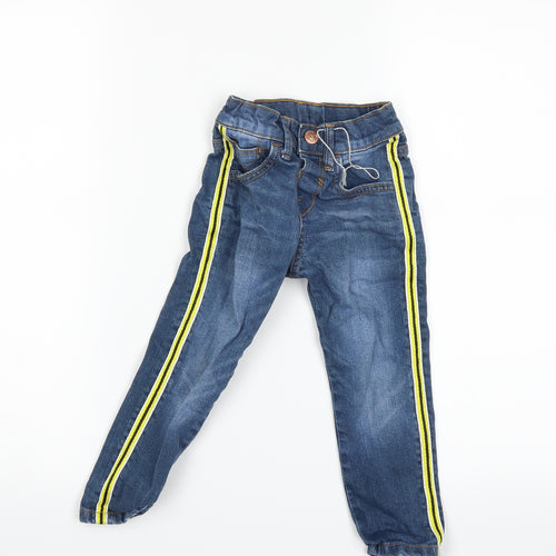 Mothercare Boys Blue   Straight Jeans Size 2 Years