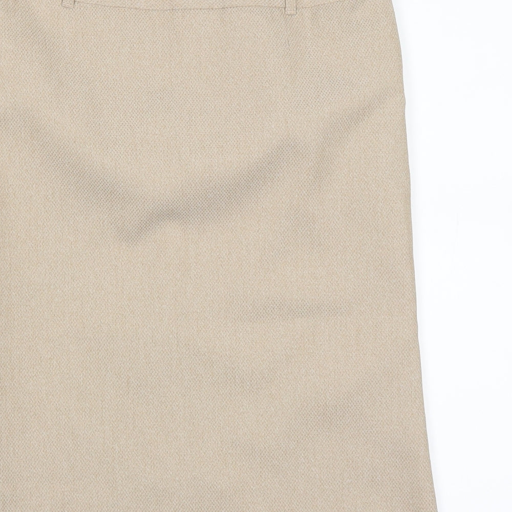 NEXT Womens Beige   Straight & Pencil Skirt Size 8