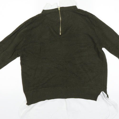 Primark Womens Green    Jumper Size 8