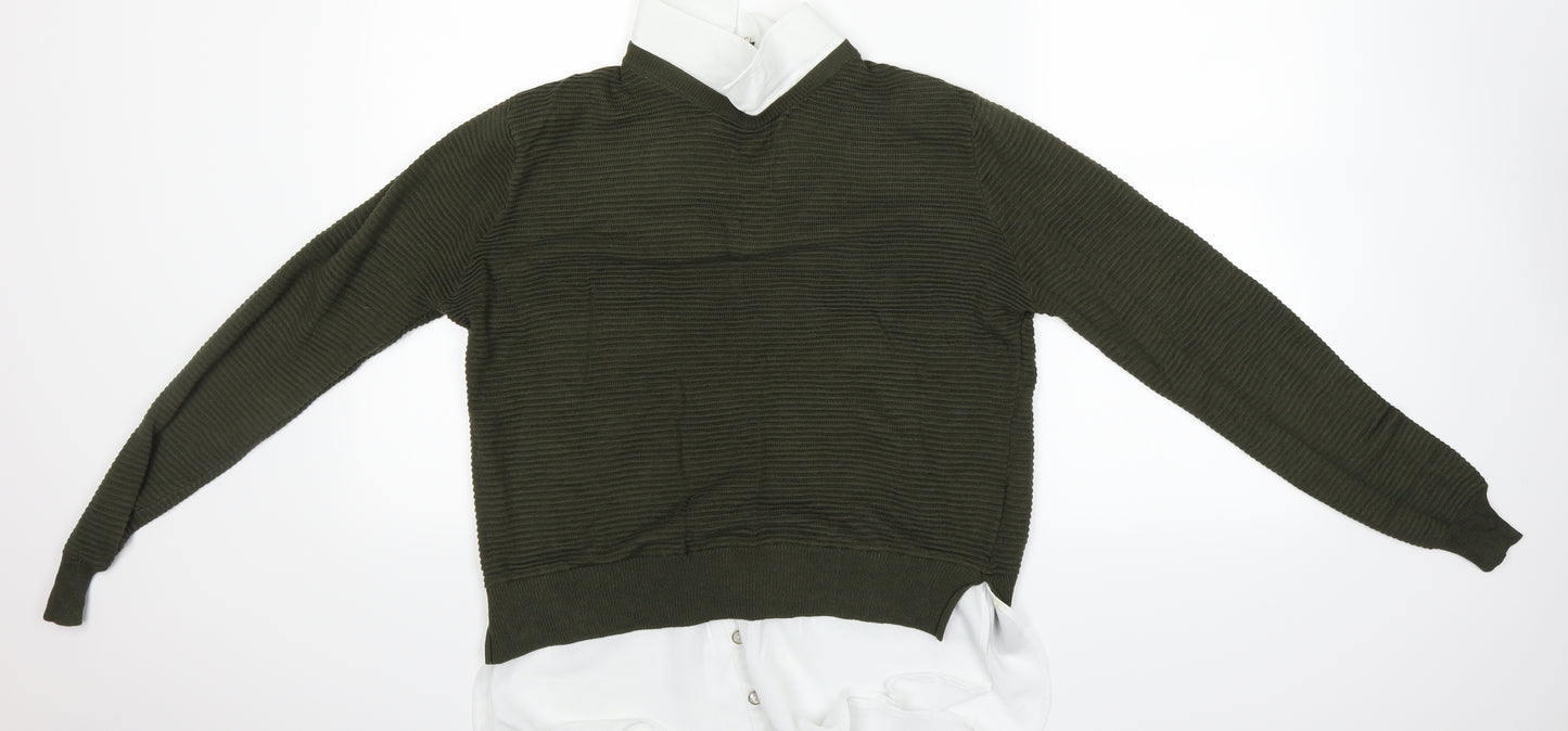 Primark Womens Green    Jumper Size 8