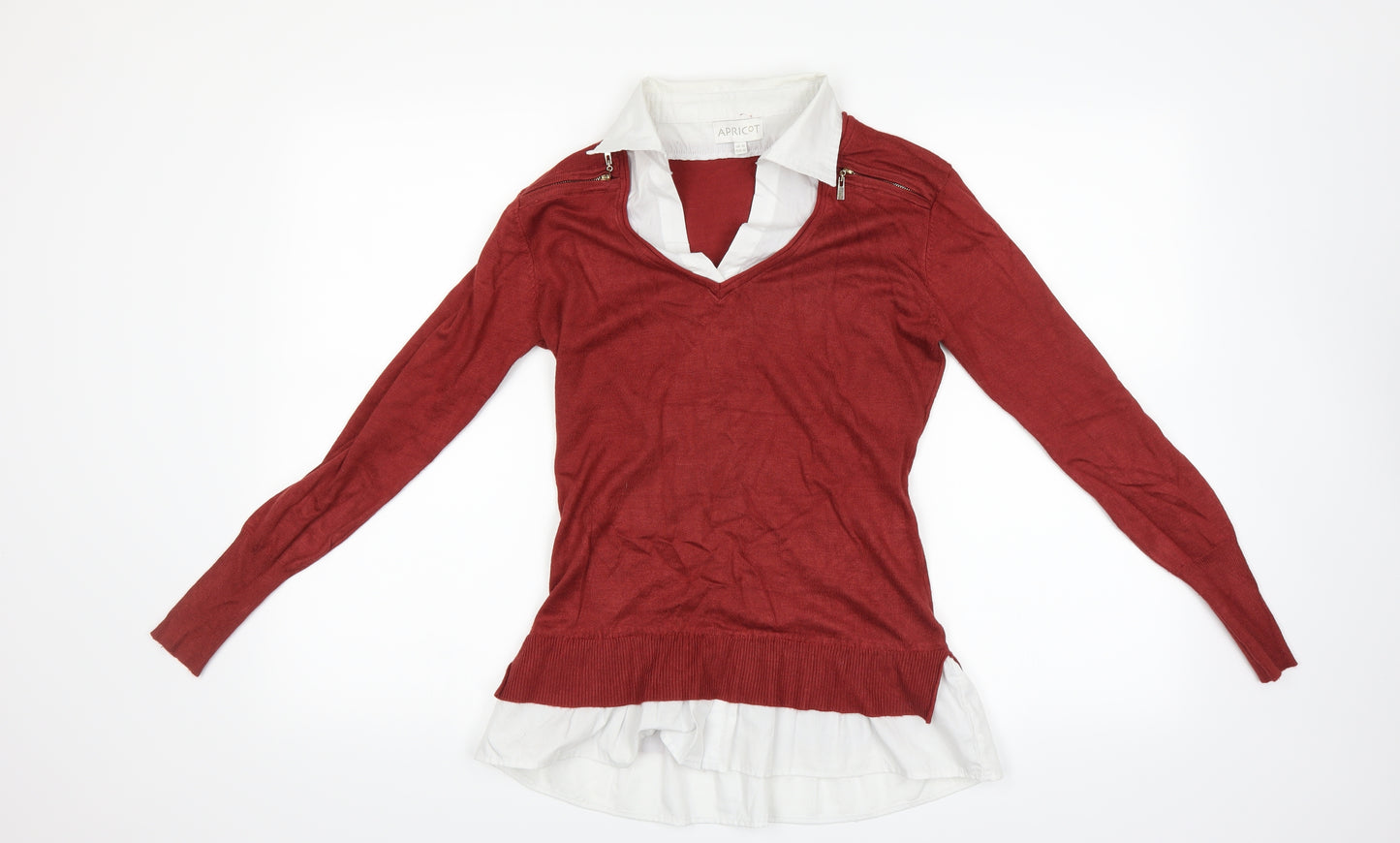Apricot Womens Orange   Pullover Jumper Size 12