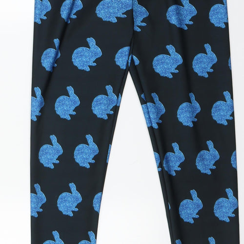 ART OF WHERE Womens Black   Jegging Leggings Size 10