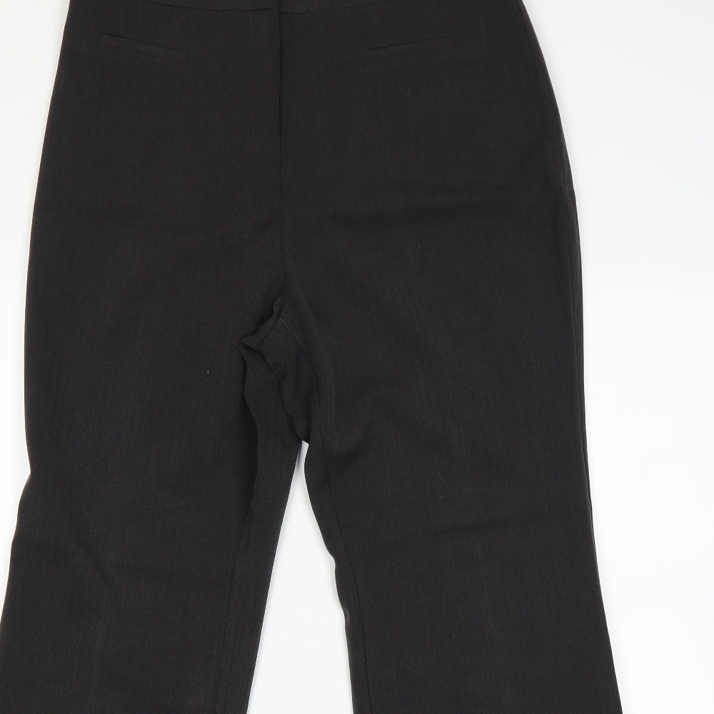 bonmarche Womens Black   Trousers  Size 14 L25 in