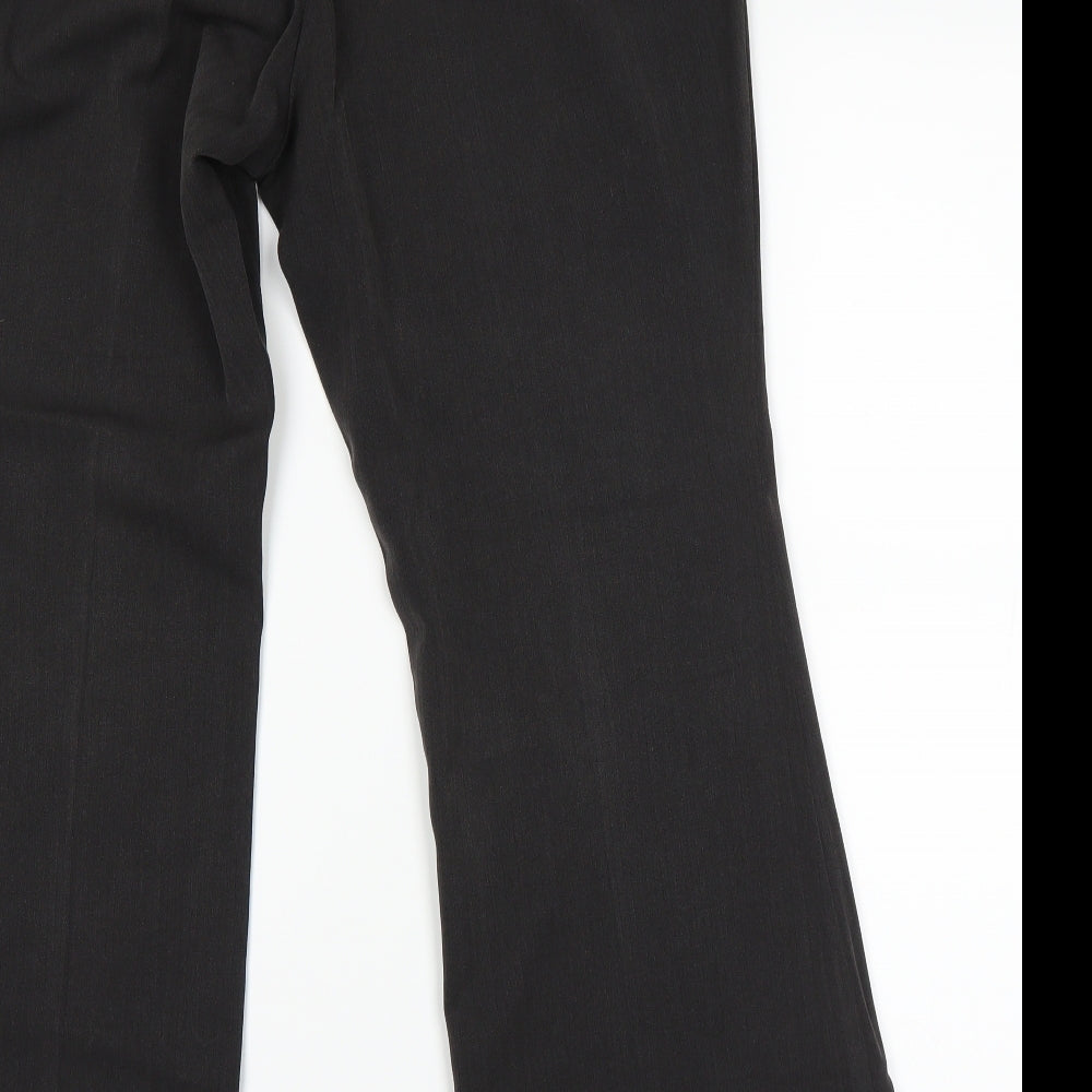 bonmarche Womens Black   Trousers  Size 14 L25 in