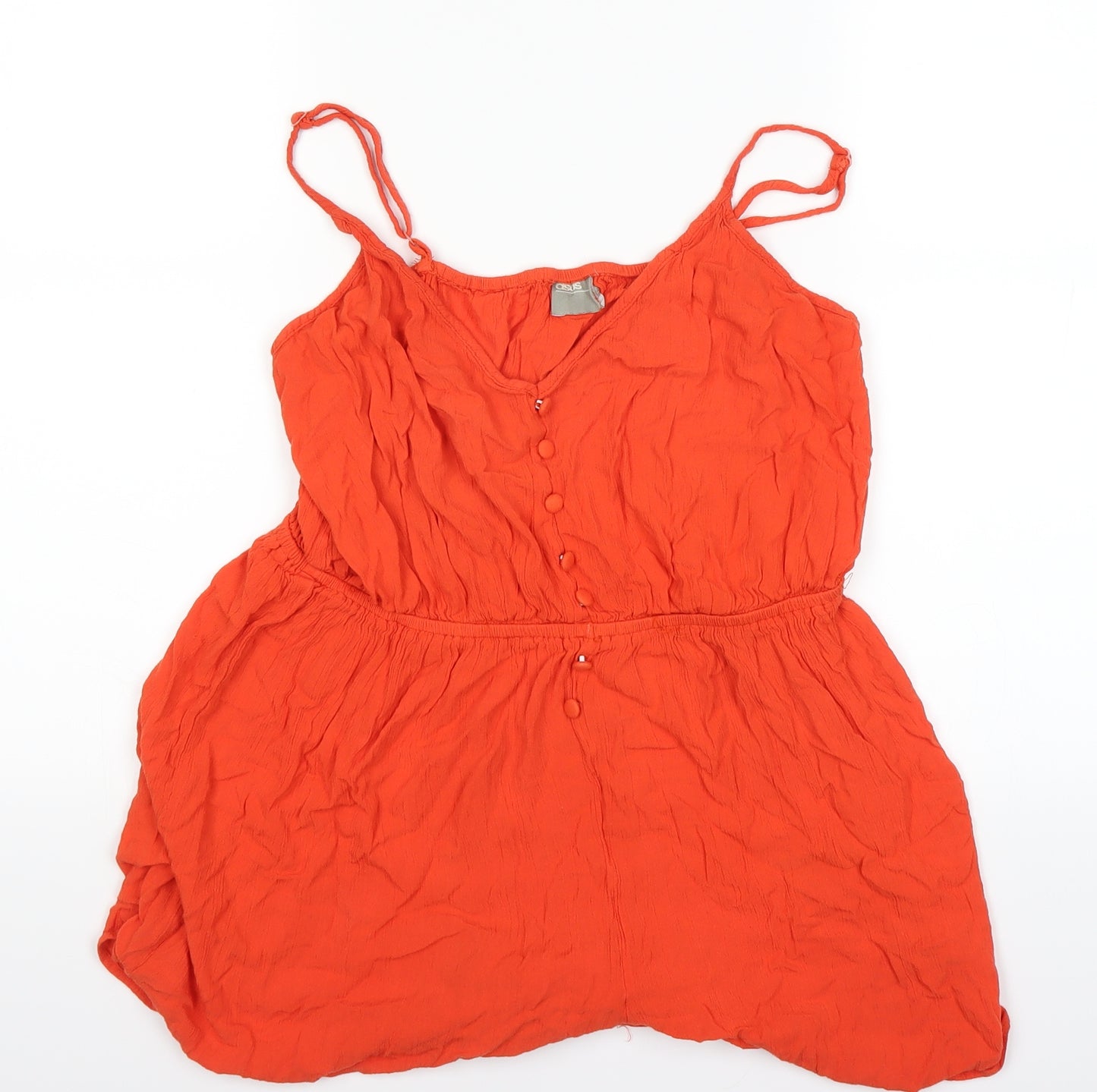 ASOS Womens Orange   Shorts One-Piece Size 18