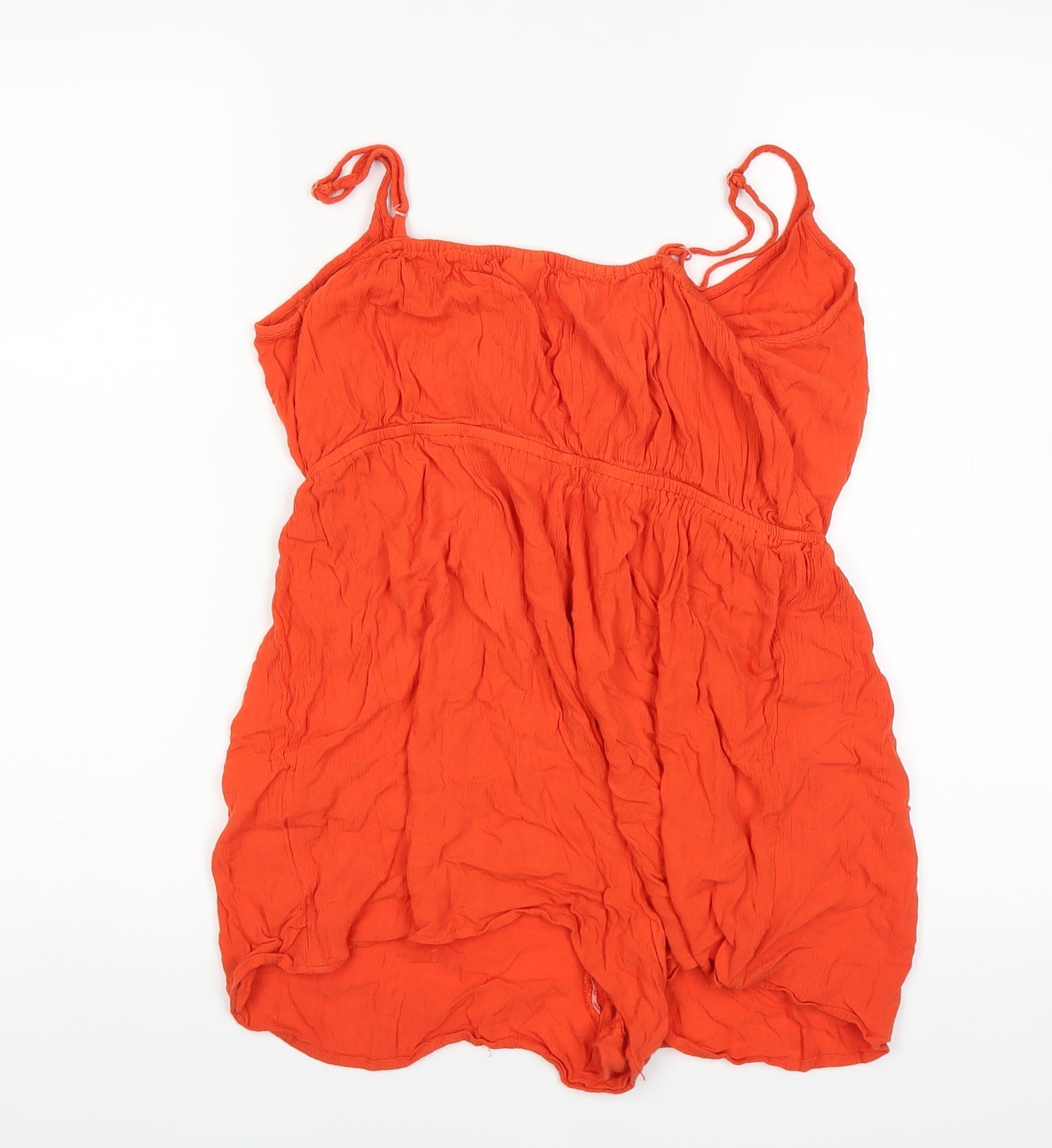 ASOS Womens Orange   Shorts One-Piece Size 18