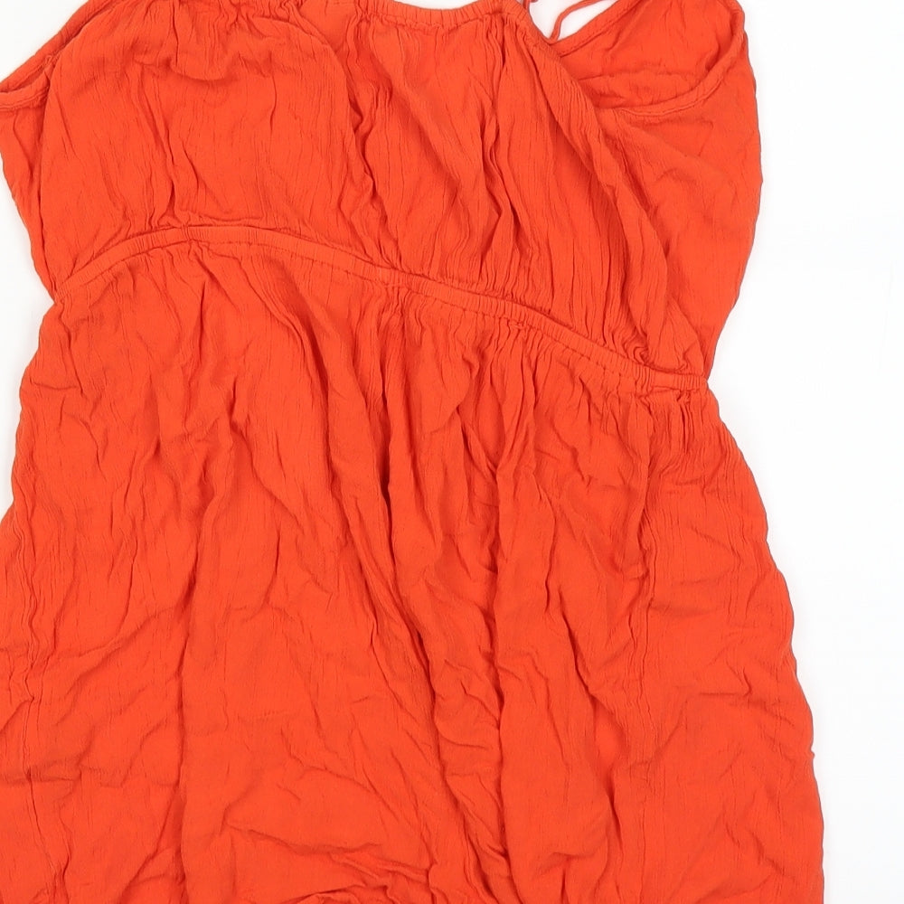 ASOS Womens Orange   Shorts One-Piece Size 18