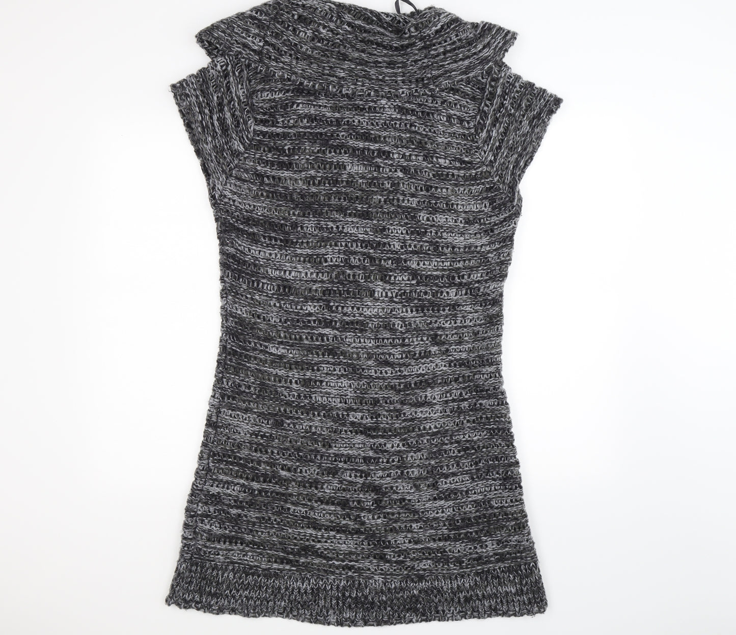 evie Womens Grey  Knit Jumper Dress  Size 14