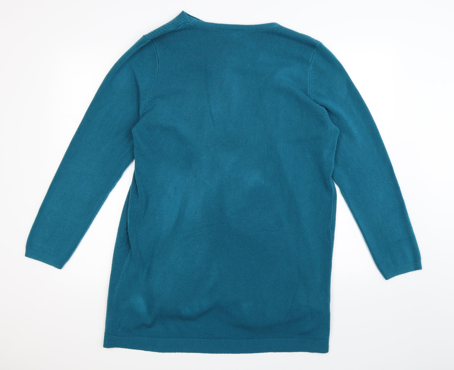 Papaya Womens Blue   Cardigan Jumper Size 18  - waterfall