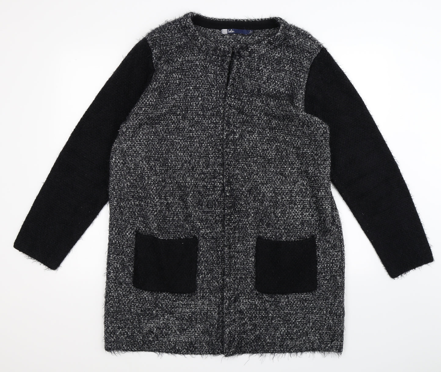 isle Womens Grey   Cardigan Jumper Size L