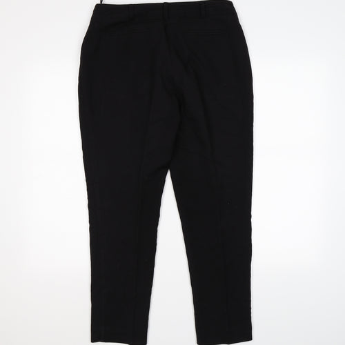 Wallis Womens Black   Trousers  Size 12 L27 in