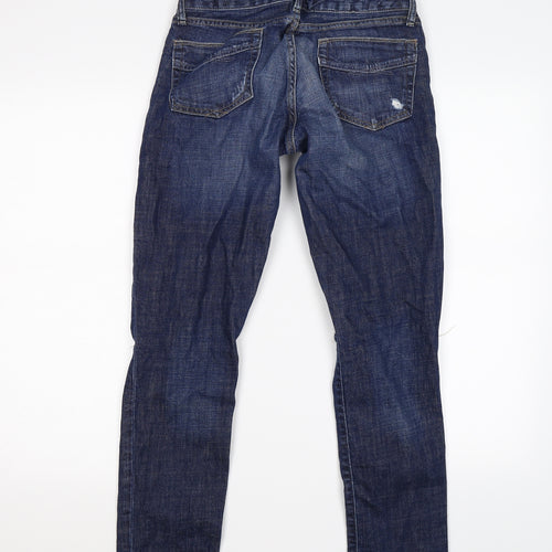 Gap Womens Blue  Denim Skinny Jeans Size S L27 in