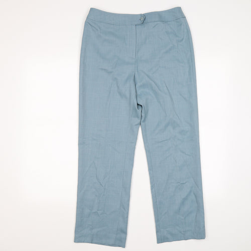 George Womens Blue   Trousers  Size 12 L27 in