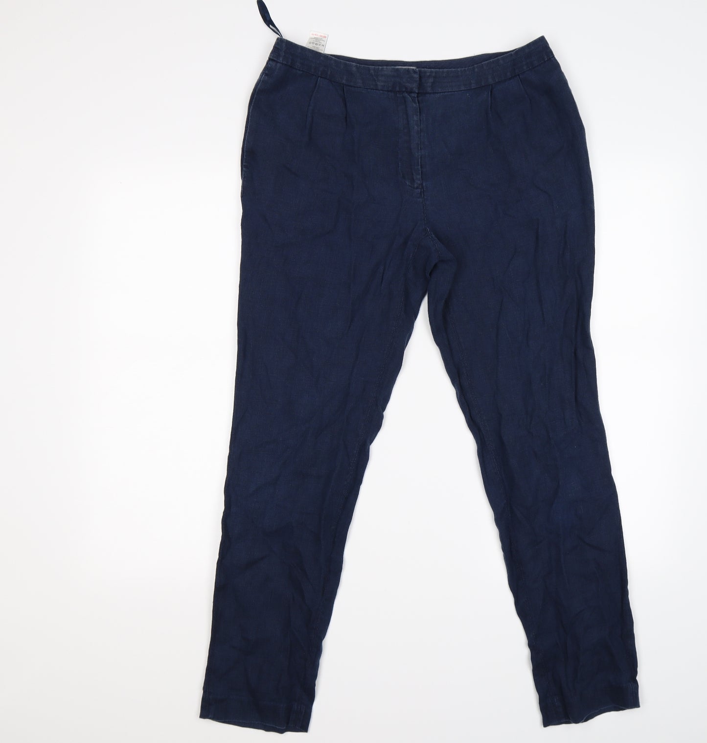 NEXT Womens Blue   Trousers  Size 10 L27 in