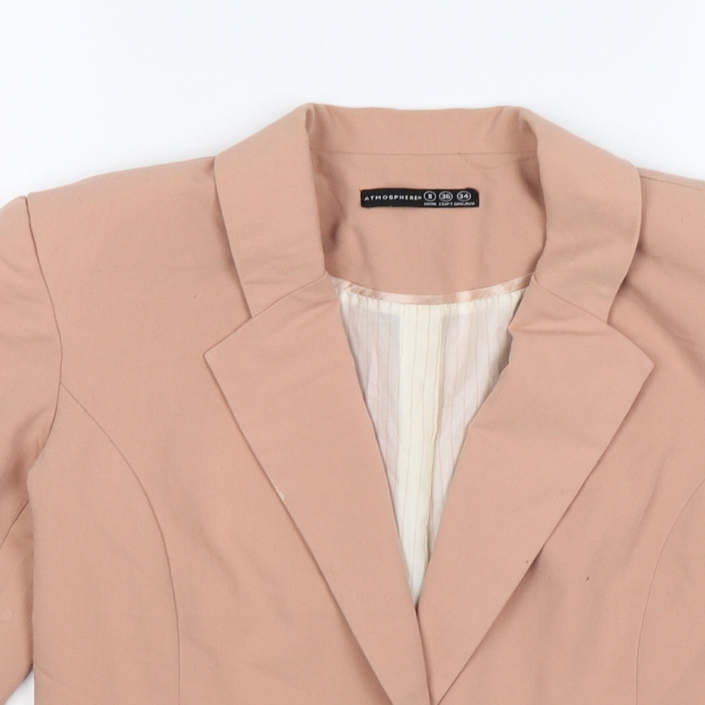 Atmosphere Womens Pink   Jacket Blazer Size 8
