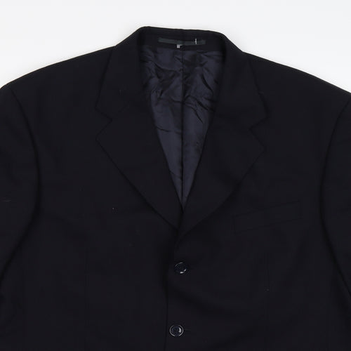 Auston Reed Mens Blue   Jacket Suit Jacket Size 42
