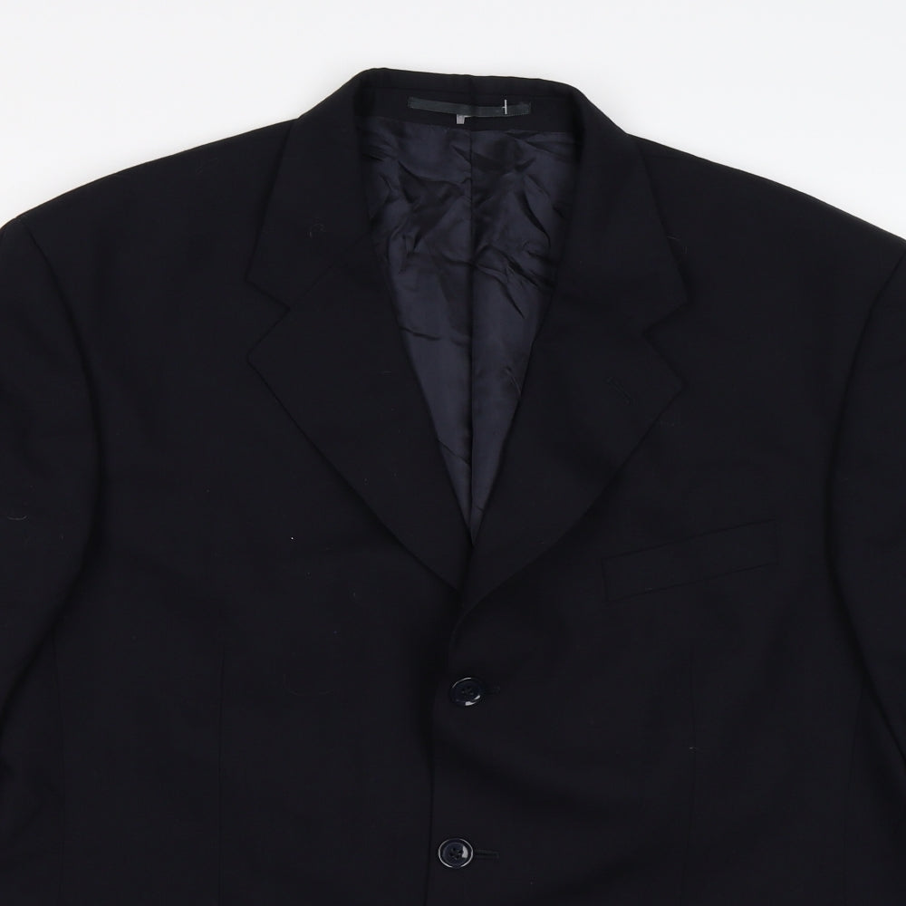 Auston Reed Mens Blue   Jacket Suit Jacket Size 42