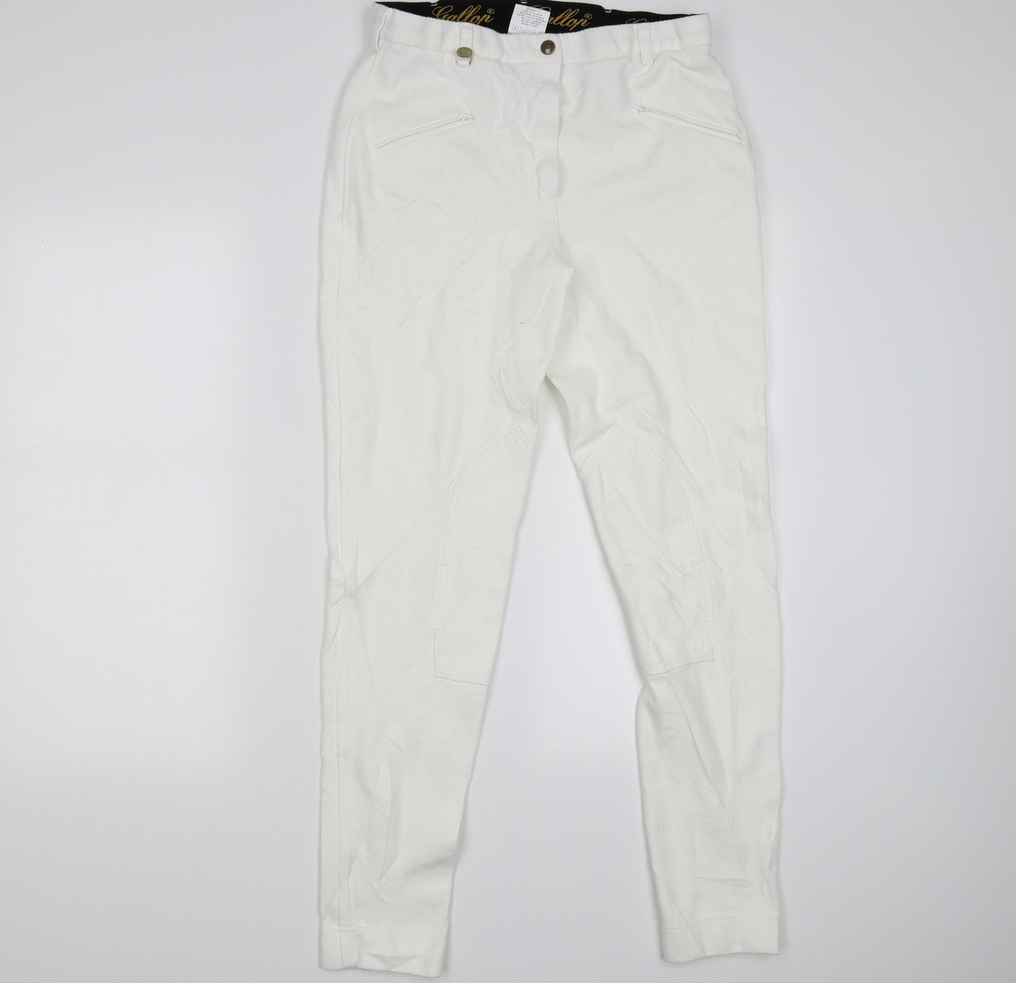 Gallop Womens White   Jegging Leggings Size L L30 in - Jodhpurs