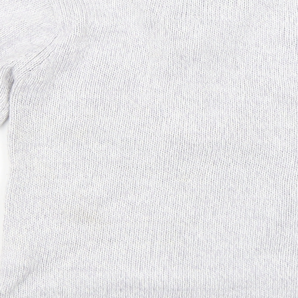 Young Dimension Girls Grey   Pullover Jumper Size 5-6 Years  - Christmas Snowman