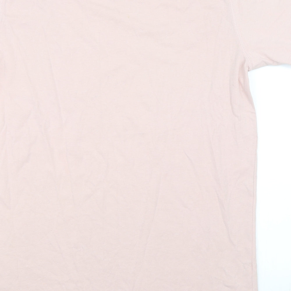11 degrees Mens Pink    T-Shirt Size L