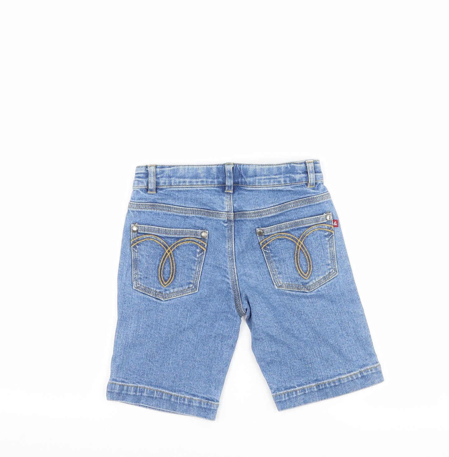 Neck & Neck Boys Blue  Denim Bermuda Shorts Size 6-7 Years