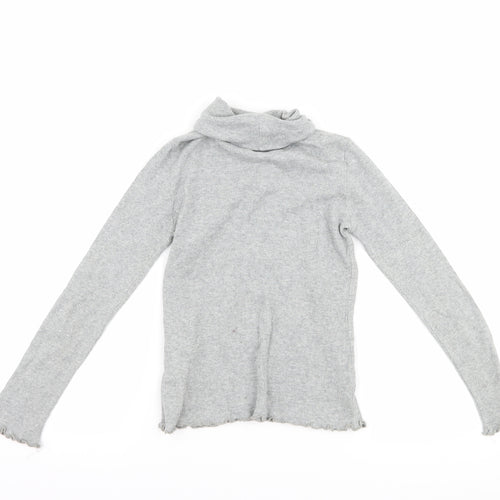 Gap Girls Grey   Pullover Jumper Size 6-7 Years