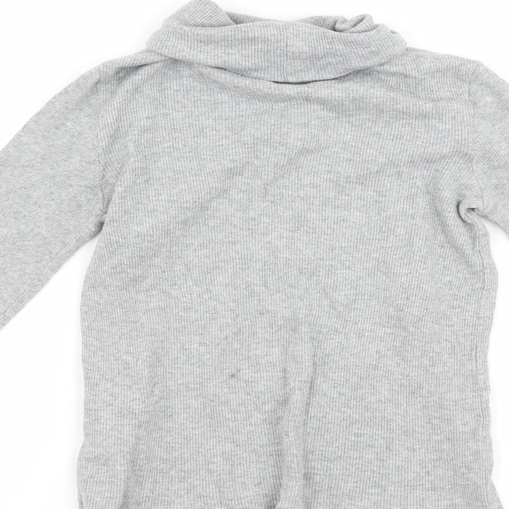 Gap Girls Grey   Pullover Jumper Size 6-7 Years