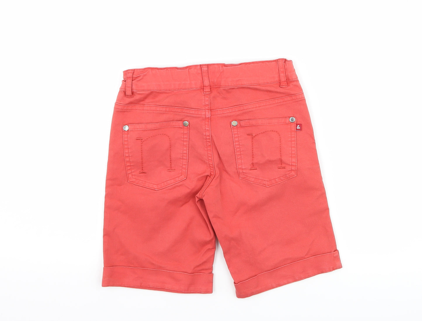 Neck & Neck Boys Red   Chino Shorts Size 6-7 Years