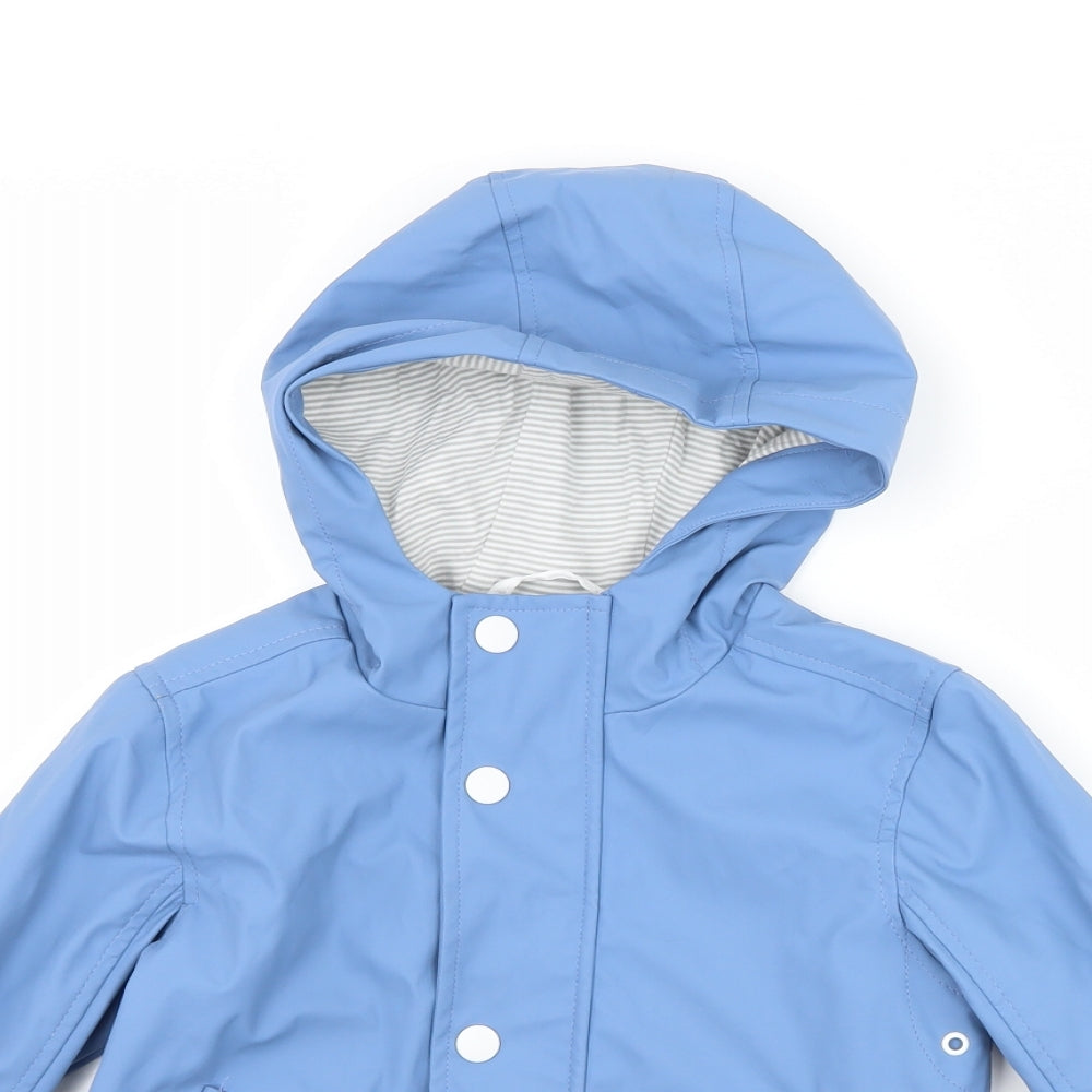 Marks and Spencer Boys Blue   Rain Coat Coat Size 2-3 Years