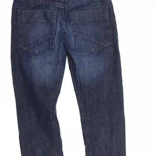 Blue Zoo Boys Blue  Denim Straight Jeans Size 8 Years