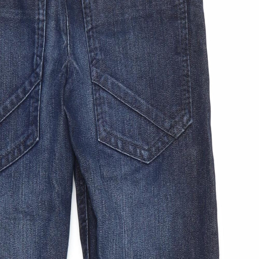 Blue Zoo Boys Blue  Denim Straight Jeans Size 8 Years
