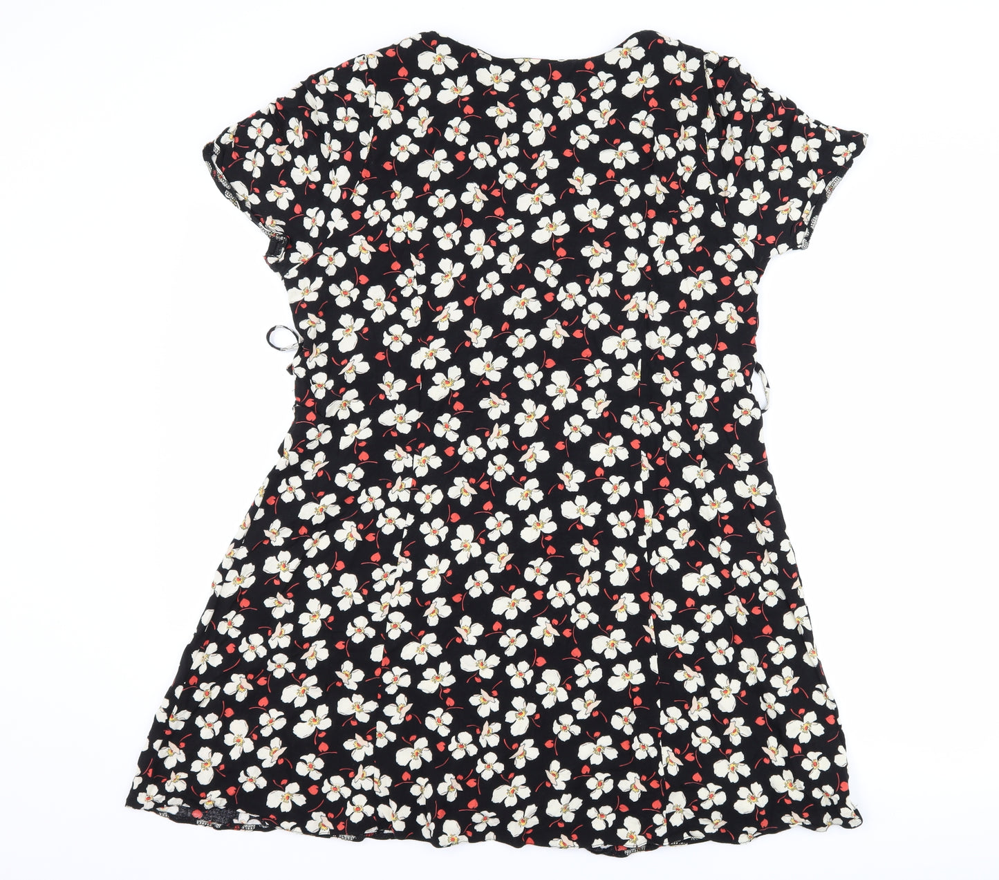 Dorothy Perkins Womens Black Floral  Shift  Size 18