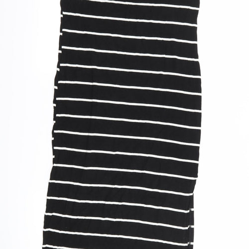 caution to the wind  Womens Black Striped  Tank Dress  Size M