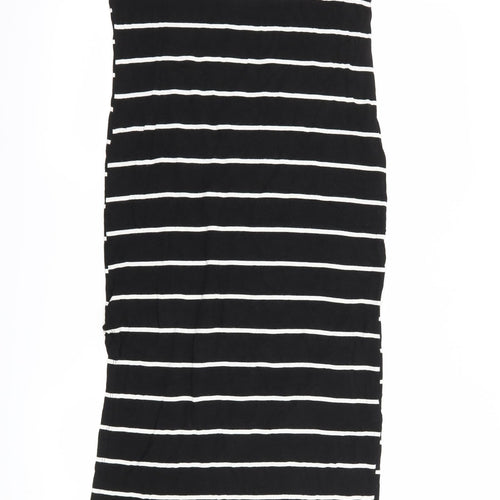 caution to the wind  Womens Black Striped  Tank Dress  Size M